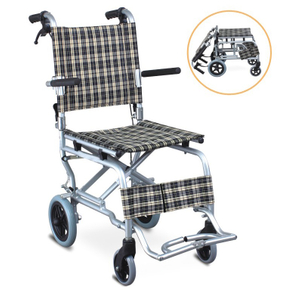 כיסא גלגלים אלומיניום רפואי זול למכירה חמה באישור CE/ISO (MT05030034)
