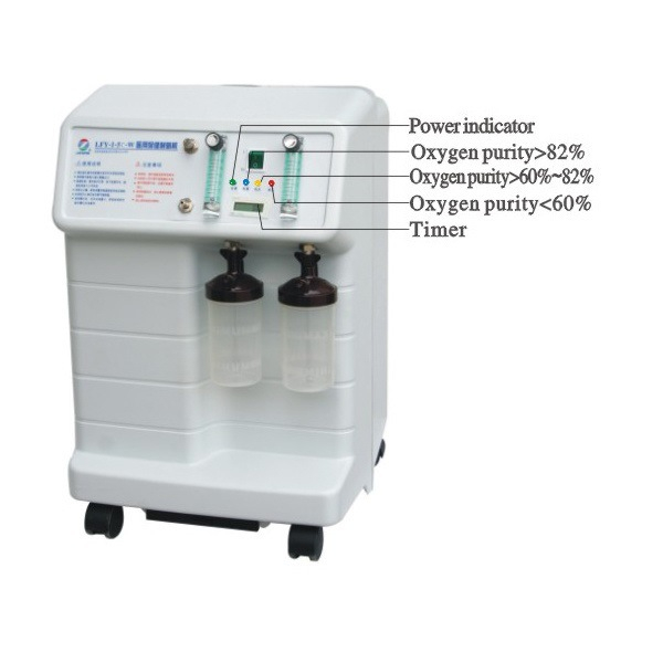 פונקציית תזמון רפואית מאושרת Ce/ISO 5L חמצן (MT05101013)