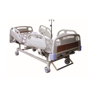מיטת בית חולים יוקרתית עם ידיות מסתובבות כפולות (MT05083402)