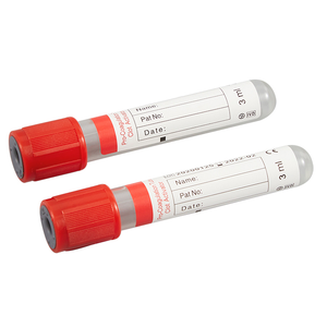 מבחנה פרו-קרישה מבחנה כתום מכסה ואקום צינור איסוף דם (MT18016061)