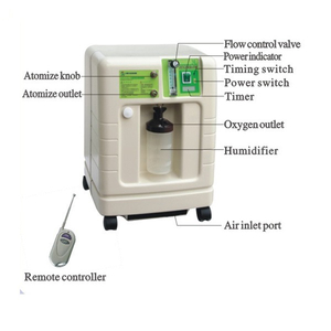 Ce/ISO Medical Health Care Care Care Mobile Electric 3L Oxygen Concentrator (MT05101003)