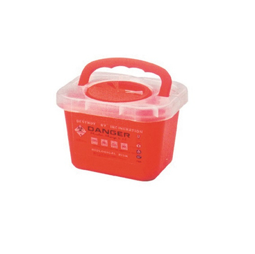 מכירה חמה 3L Medical Sharp מיכל פסולת (MT18086202)